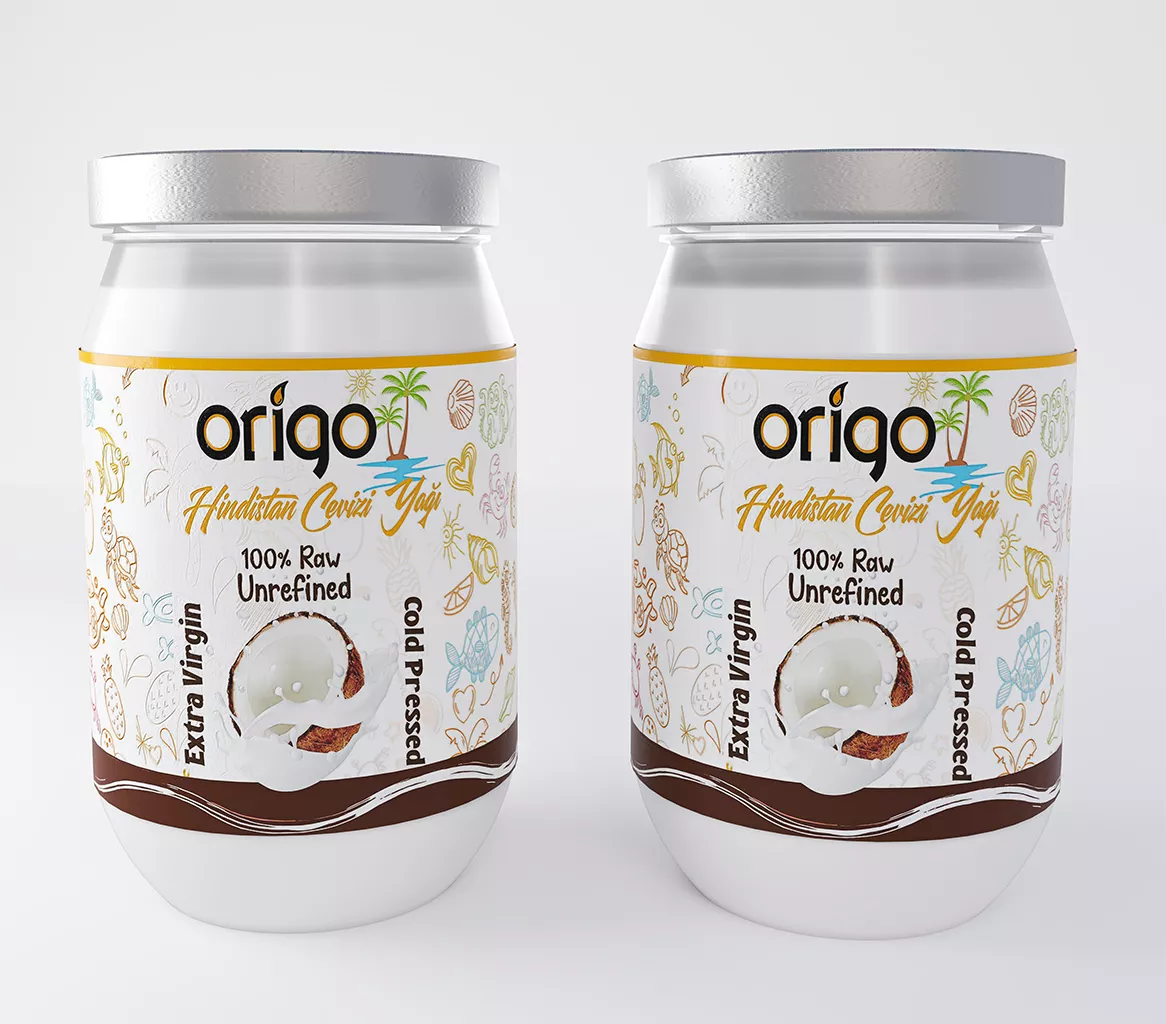 Origo Hindistan Cevizi Yağı 660 ml 2 li Paket