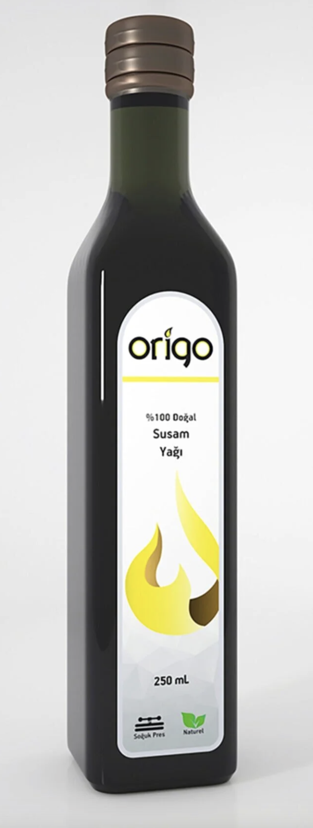 Origo Soğuk Pres Saf Susam Yağı 250ml